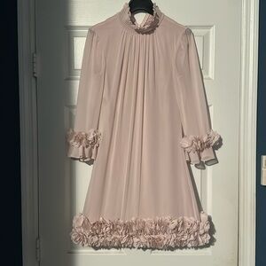 Alex Marie pink ruffle dress
